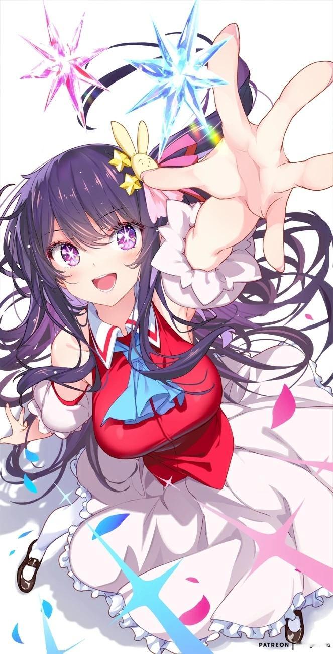 动漫日漫一组色明快的动漫角色插画动漫壁纸​​​