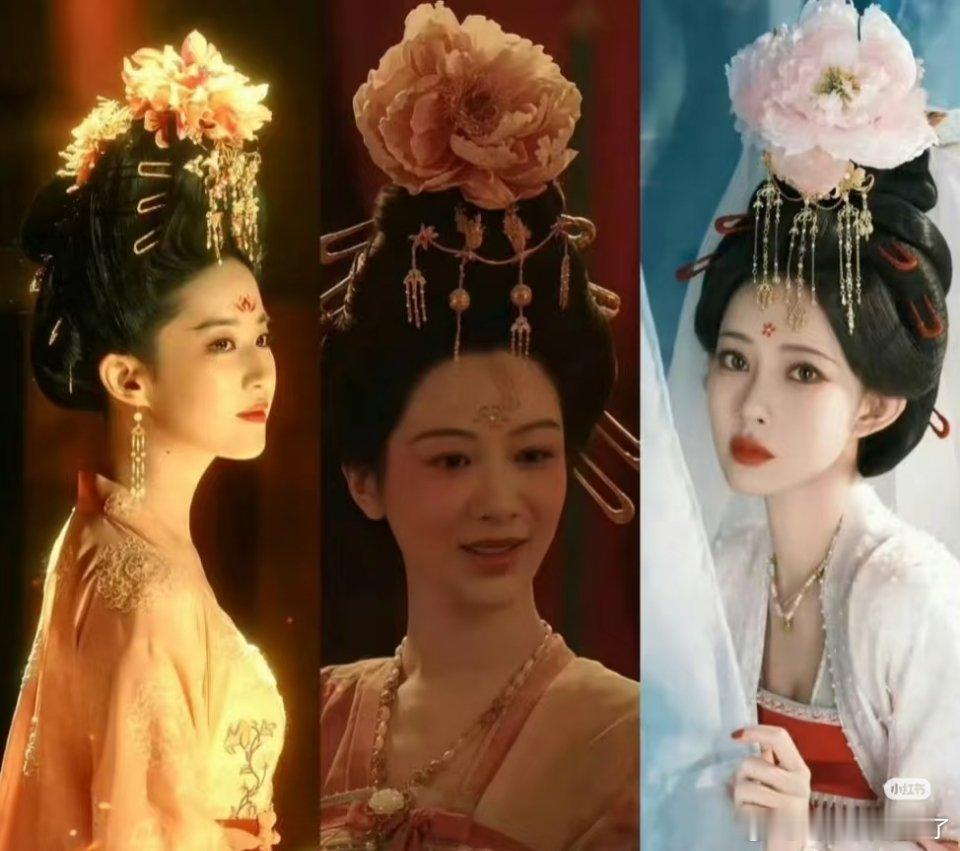 我说实话，如果不是孟子义买热搜，谁会把她这个造型和这两位联想到一起，稍微有一点相