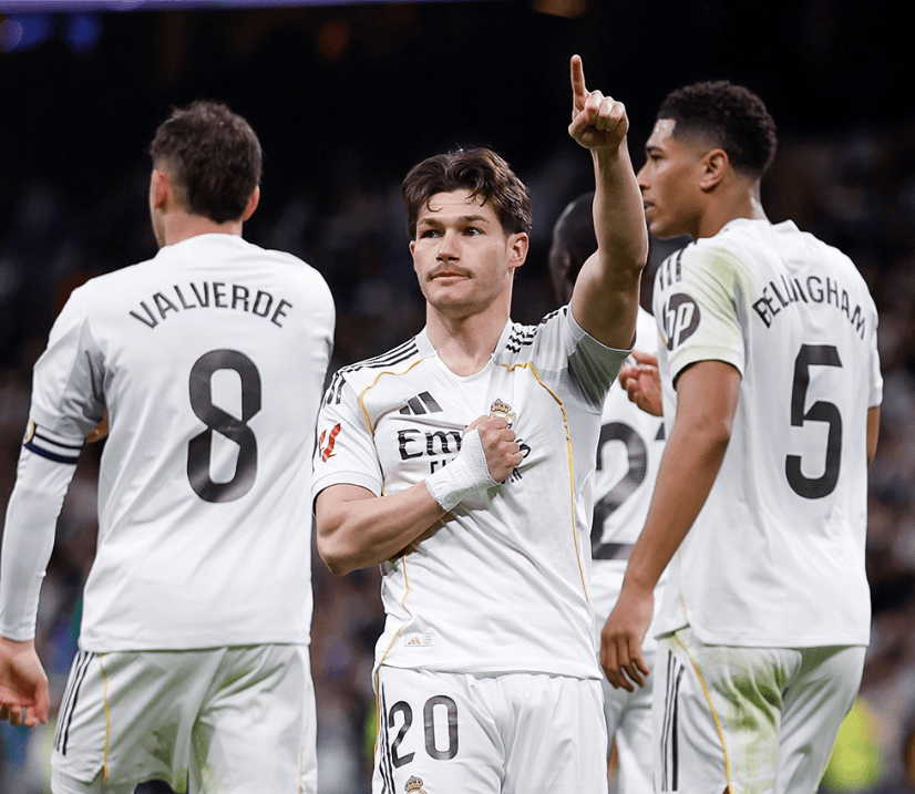 皇马上次单场西甲由青训打进5球是1989年, 皇马五鹰时代