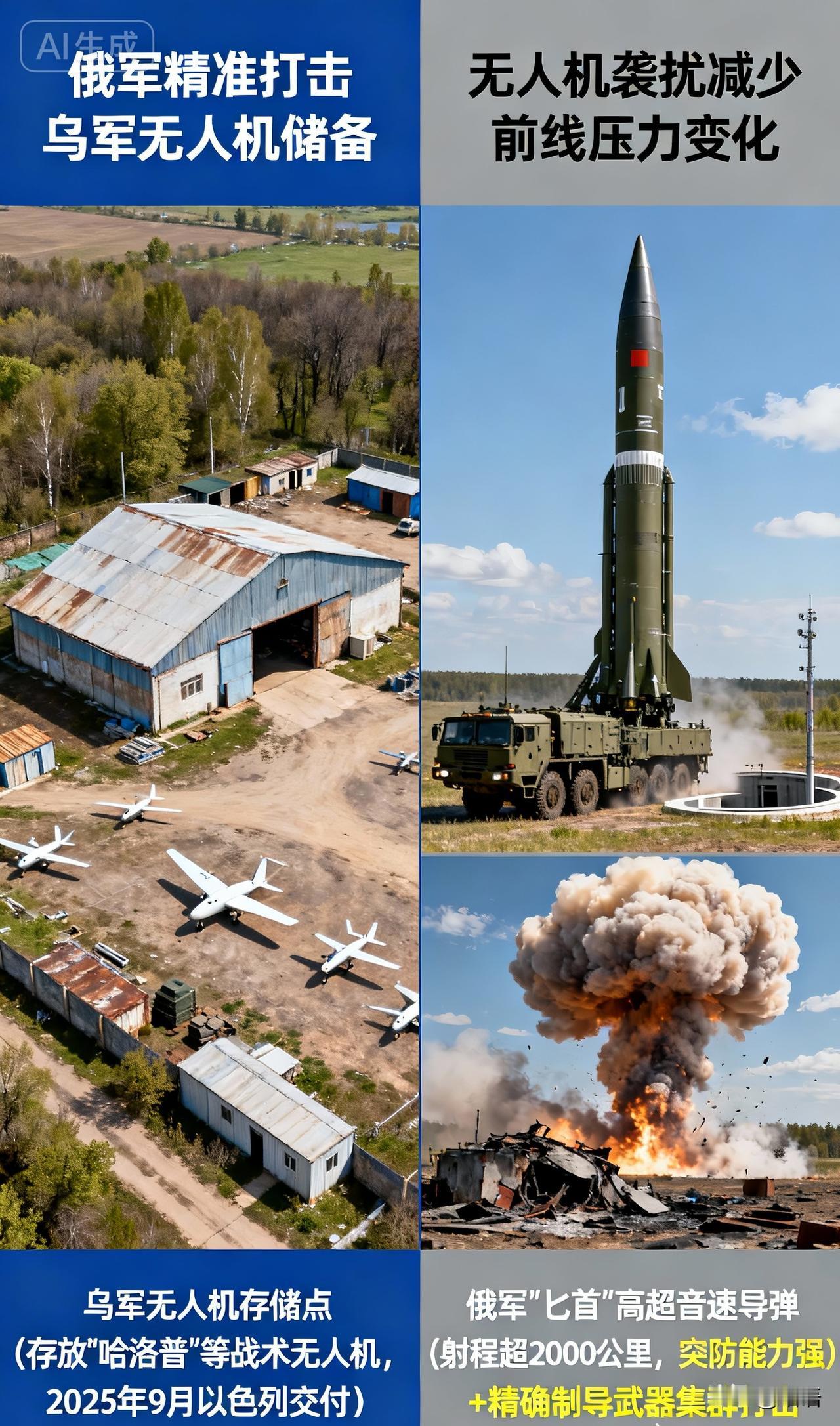 快讯！俄军打击乌无人机设施，乌军外援面临变数！美欧援助最新动向解析。 俄罗