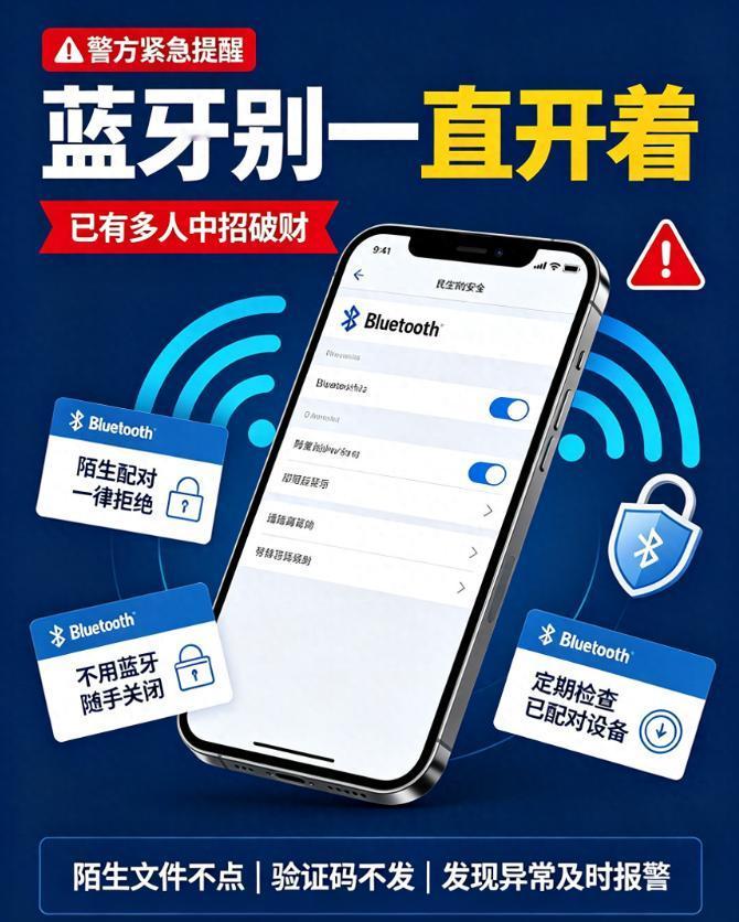 火车站蓝牙诈骗真的来了！北京警方紧急提醒：骗子拿专业设备在人群里一凑，强行配对手