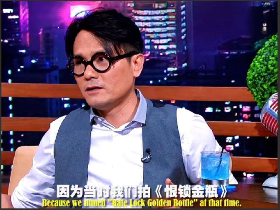 林家栋跟单立文拍戏学到一件事没错，提到单立文，必定又是西门庆……因为他嘴馋