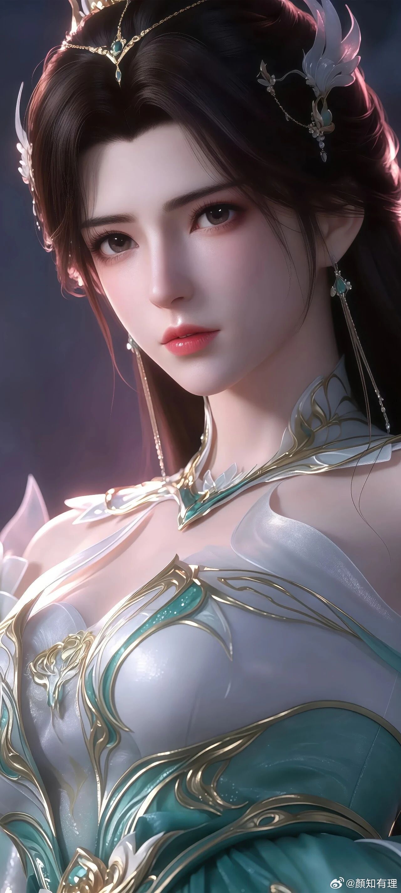 【斗破苍穹】萧薰儿侧颜圆润壁纸次元新星计划国漫动漫