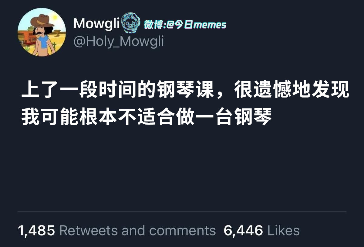 唉（holy_mowgli）今日meme今日memes