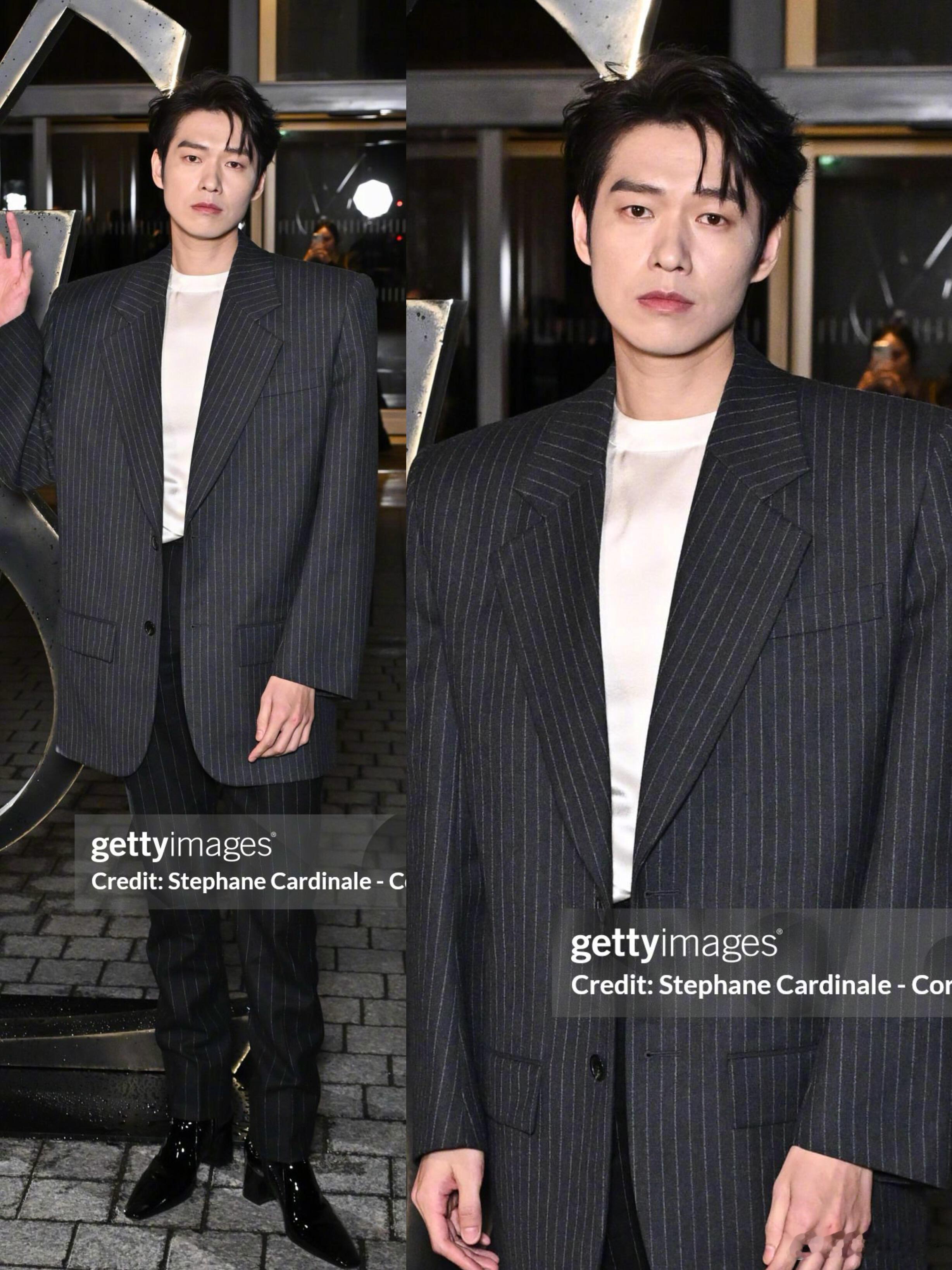 魏大勋三次闪耀巴黎造型，还得是宽肩窄腰大长腿全都能hold住