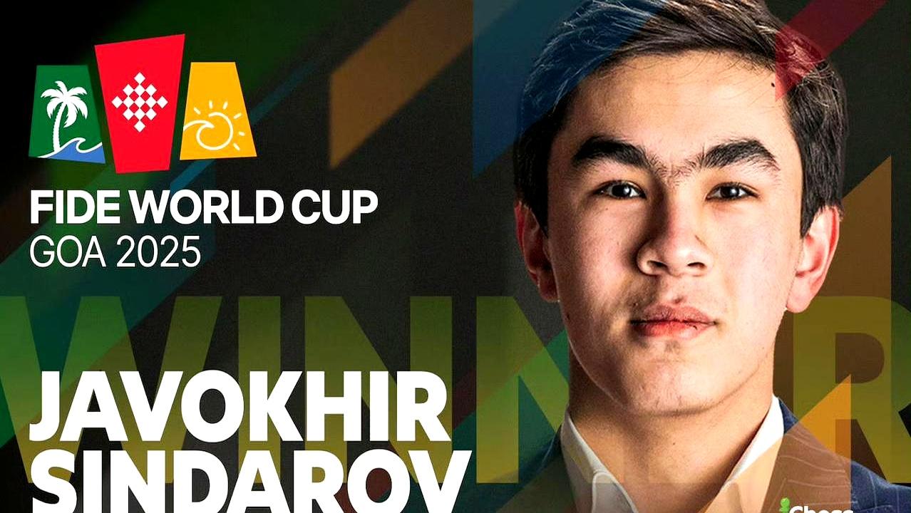 2025国际象棋世界杯辛达罗夫夺冠!那俩人就那么坐着，磨了两盘慢棋都没分