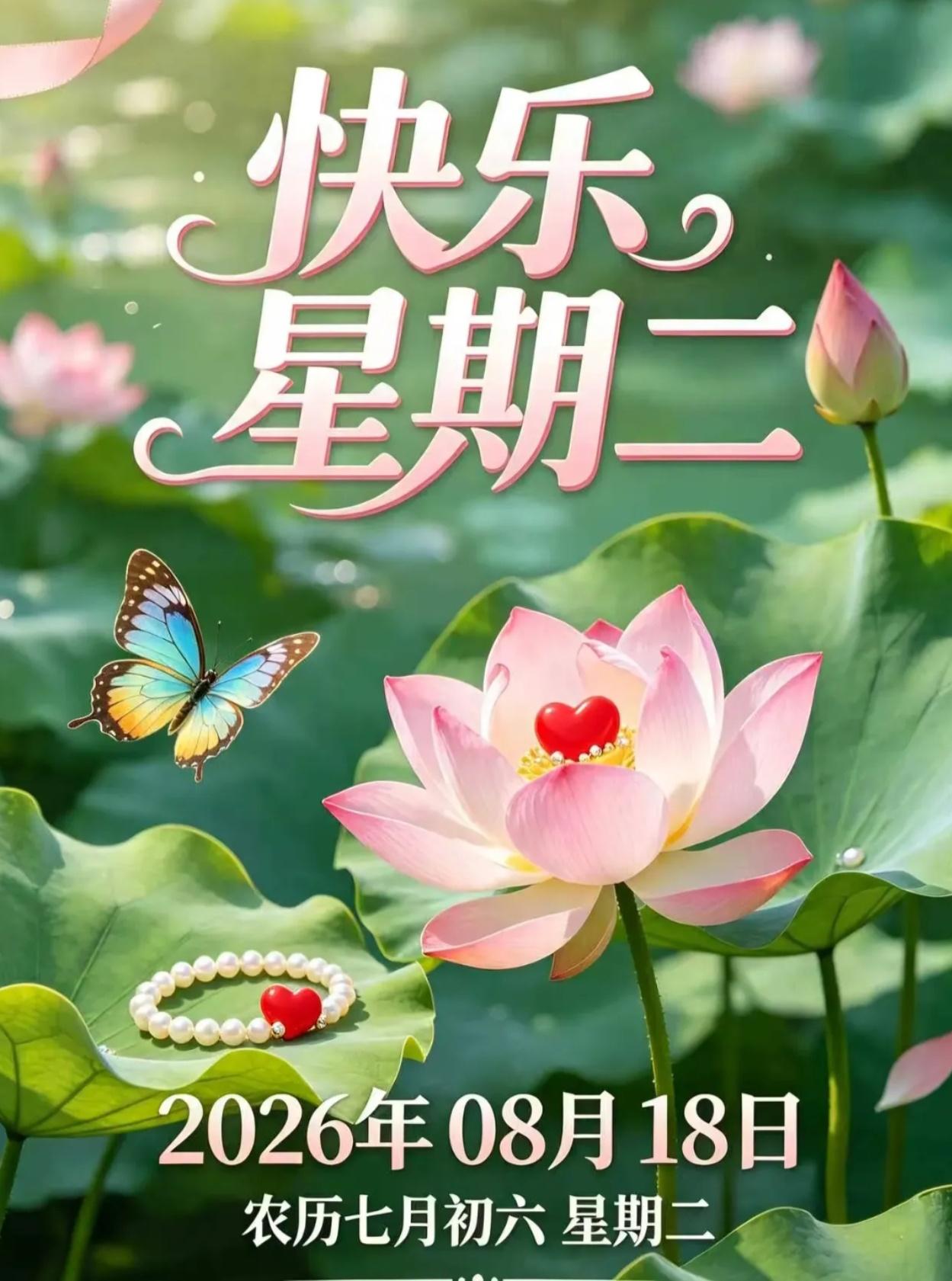 2026./8月18日，暑尽逢新秋，百事常心安🌞秋