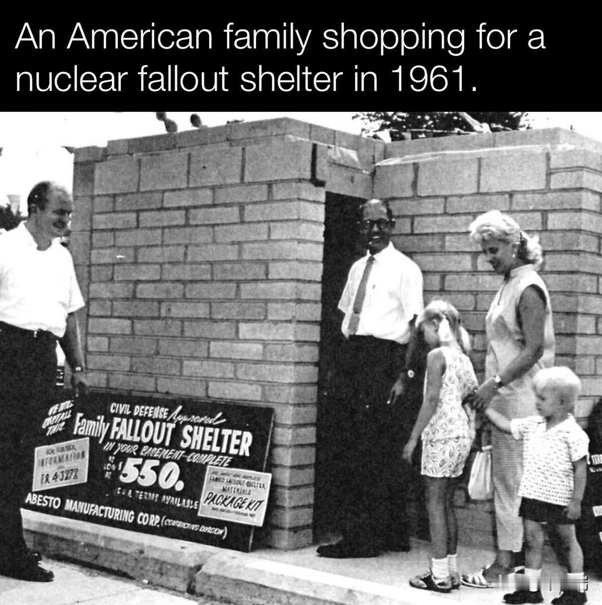 “冷战阴影下的生存准备：揭秘1960年代美国人的核防空洞生活”