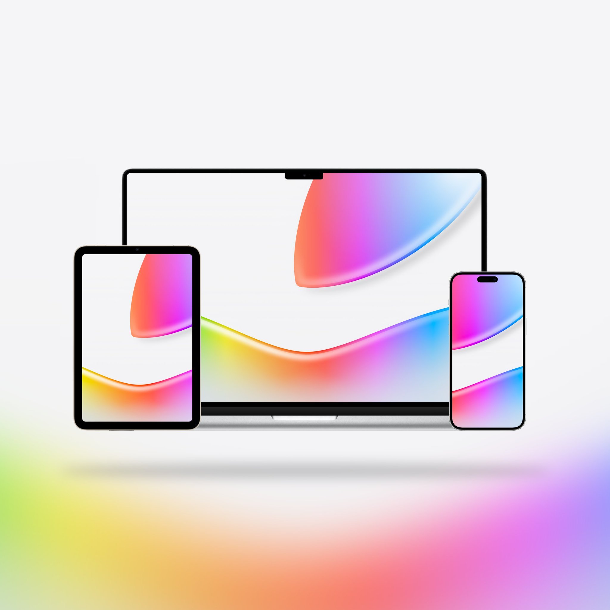 Apple全尺寸抽象风格壁纸tw.BasicGuyApple​​​