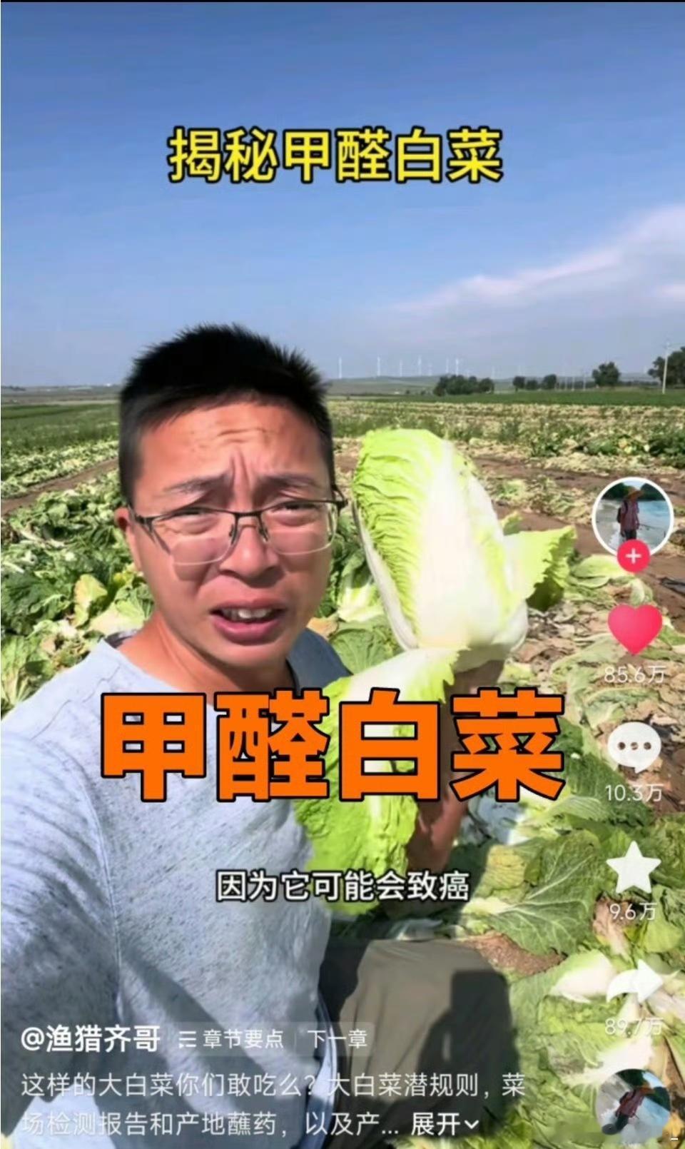 白菜蘸甲醛所以一跟我提起什么装修材料环保我都觉得可笑。食品用甲醛浸泡不是常识吗…