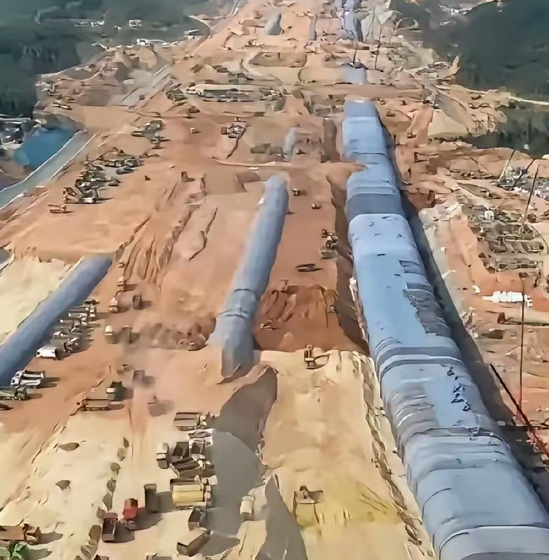 涨知识了，原来有的隧道是盖好了再填土的