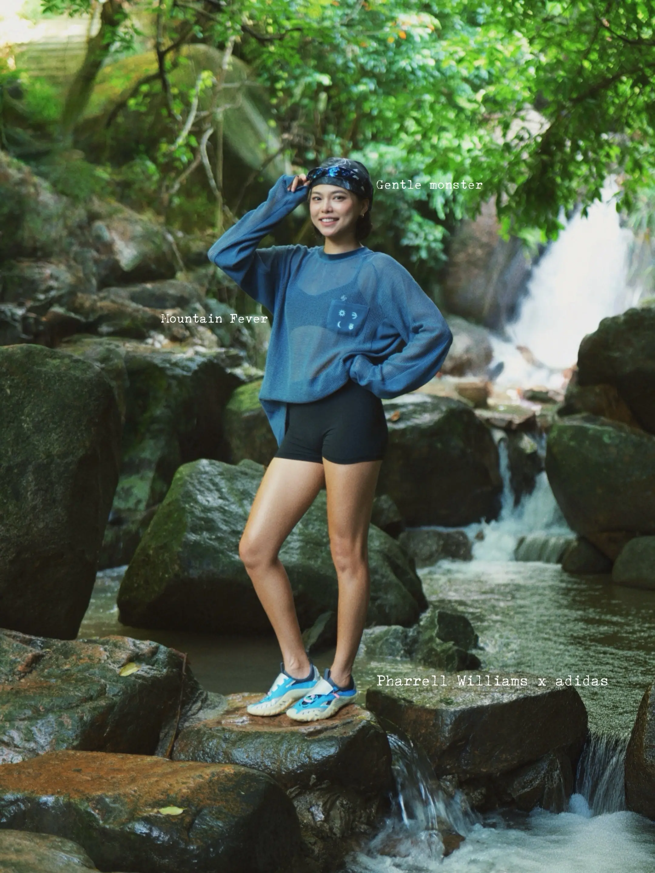 玩户外的女生可真好看。人去山里 生命力都多了几分