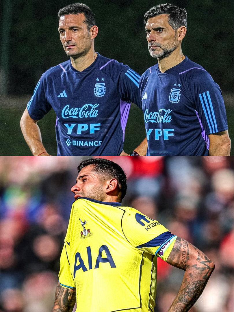 🎙阿根廷国家队助教阿亚拉谈到库蒂·罗梅罗在热刺队的伤情：“斯卡洛尼告诉他们：