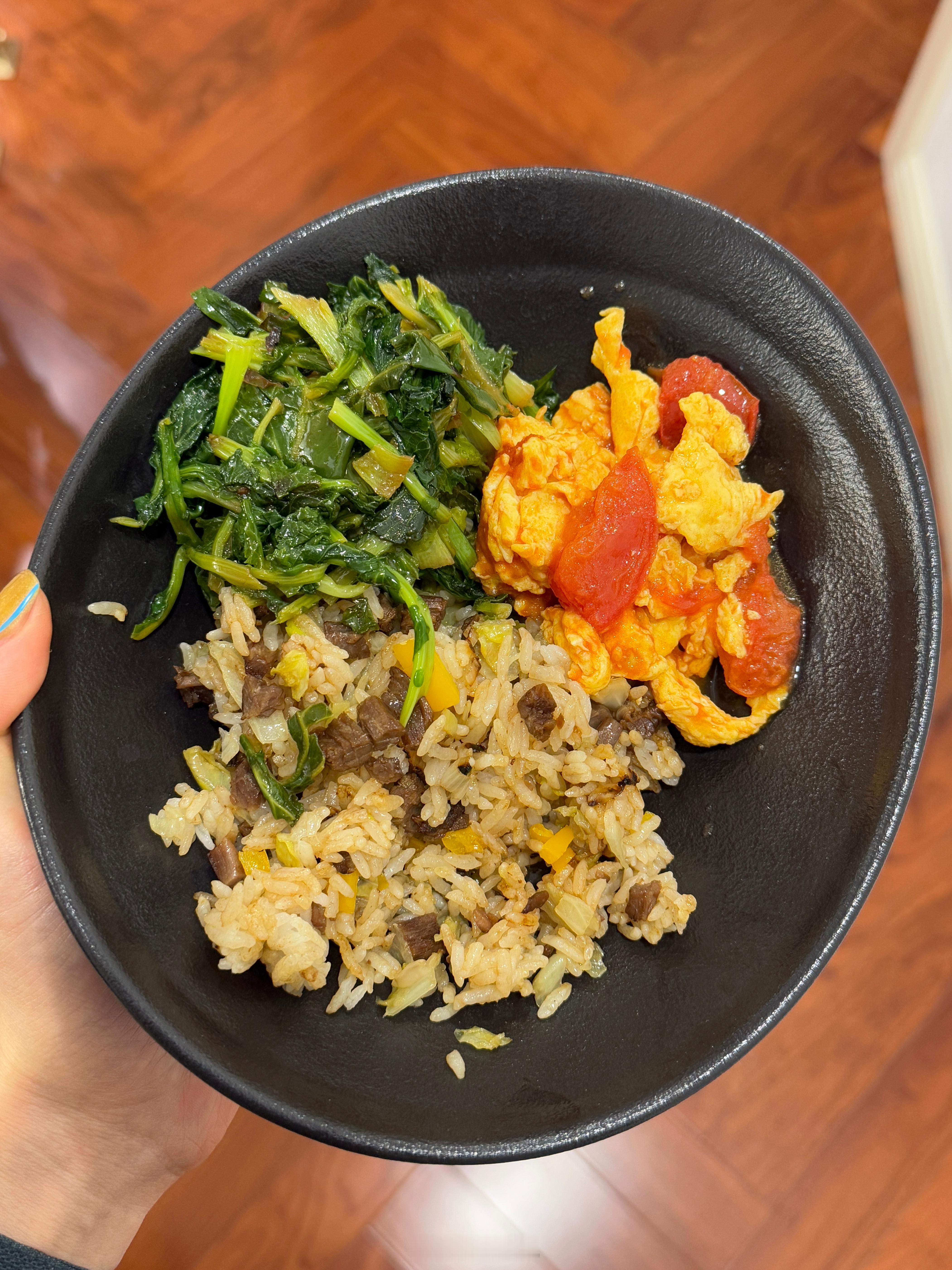 家常便饭最香好好吃饭才能瘦​​​