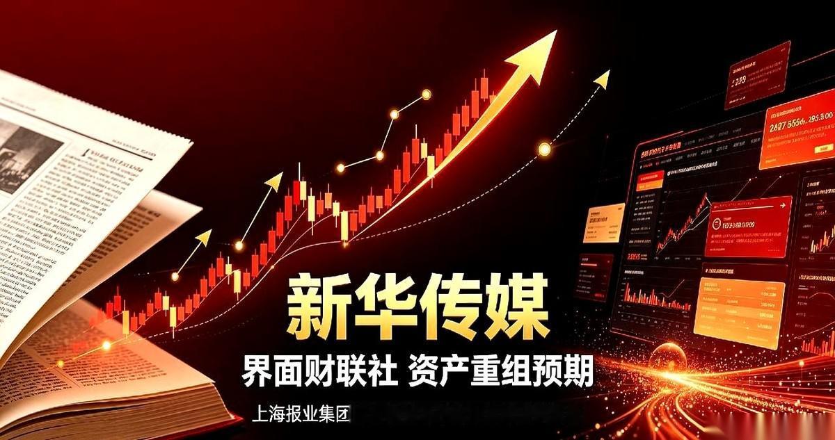 新华传媒在短短8个交易日里走出了8个连板，股价直接翻倍。支撑起它现在上百亿市值