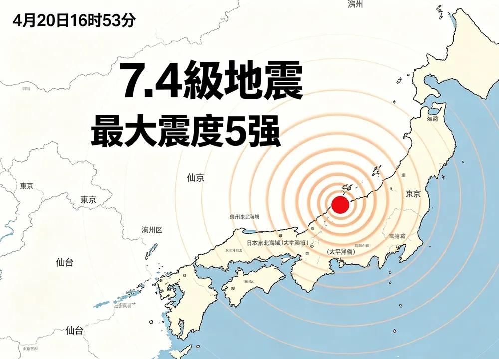 大家别慌，刚才日本7.5级大地震绝对不是“日本核试验”引起的！原因很简单，因为