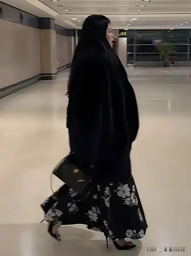 李湘穿貂像什么？貂穿在李湘身上，富是富贵，保暖也确实保暖，零下30度的