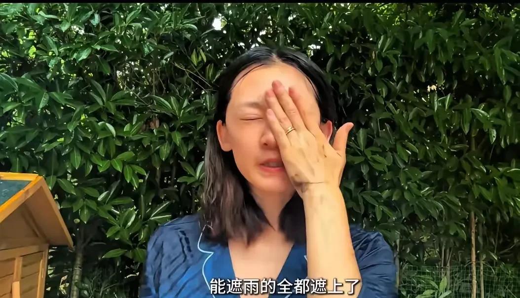 苗苗真是为了孩子吃纯天然的菜，也是尽显母爱，大夏天自己种菜，一会遮雨一会挡太阳，