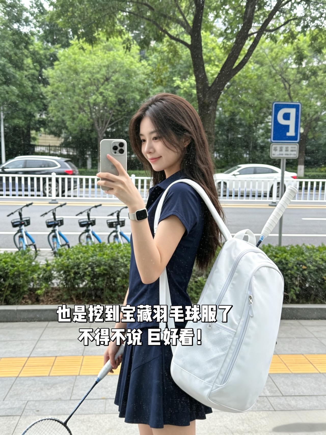 也是挖到宝藏羽毛球服了不得不说巨好看！