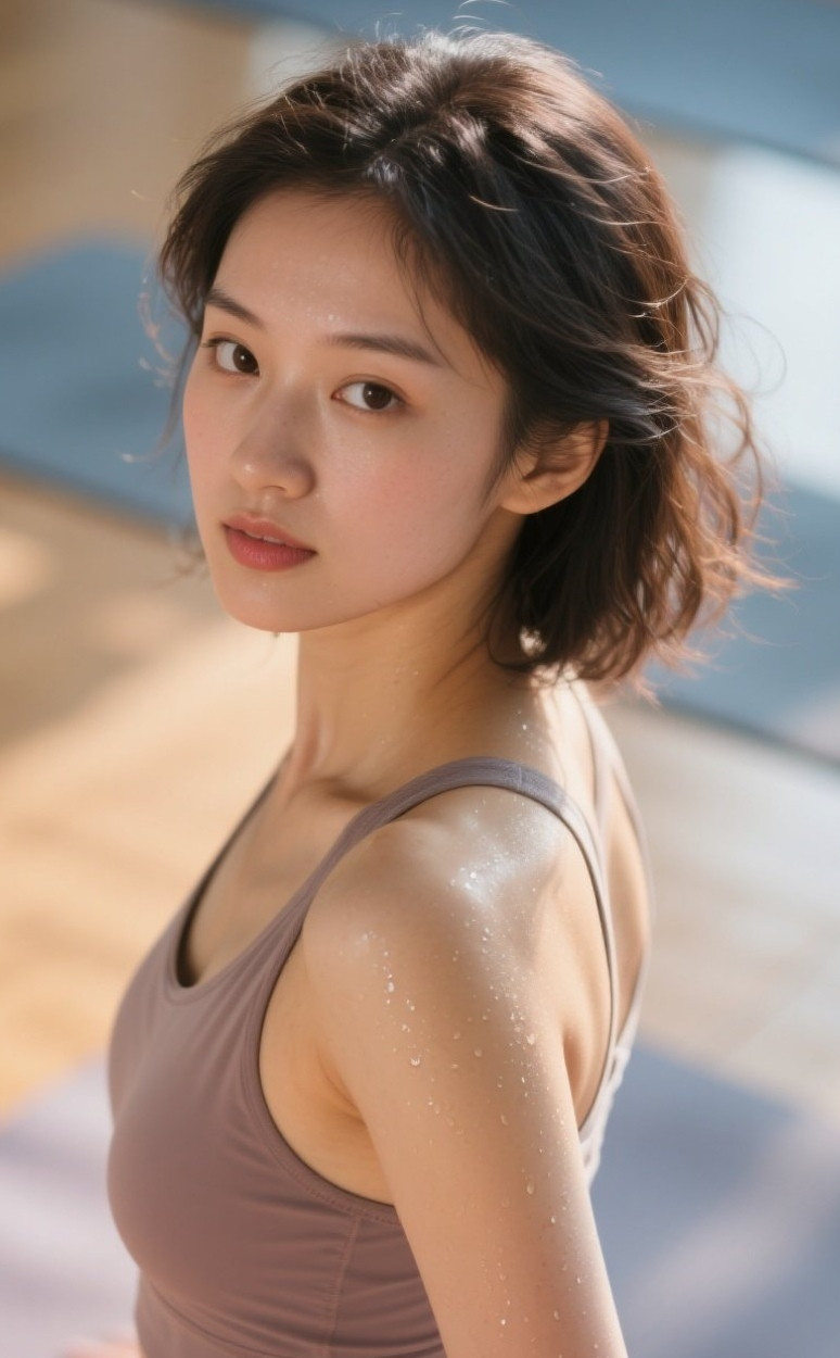少妇瑜伽服秀曲线气质优雅又迷人
