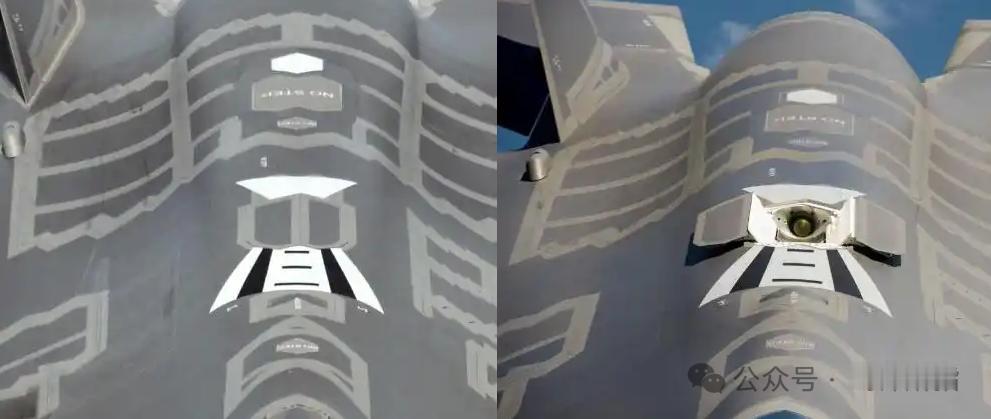 大家看看这家沈飞新歼35的背部。是不是硬管加油口？