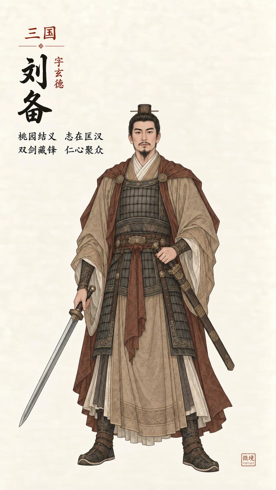在我看来，刘备是个狠人。因为我们上帝视角看刘备的前半生，换别人，早崩了。他打