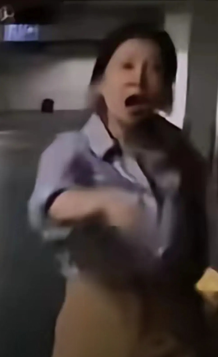 比恶犬还凶的人，她哪来的底气？丹阳杜宾犬狗主人饲养烈性犬，出门不拴绳已经违法，