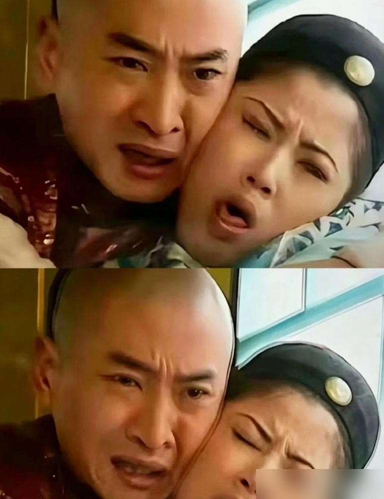 紫薇瞎了那场戏，林心如直接把隐形眼镜抠了。她450度近视，眼前一糊，真就成了个半瞎。琼瑶的本子上写着