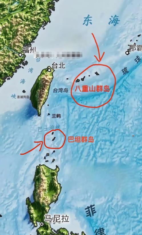 可以考虑收回八重山群岛和巴坦群岛了！ 大陆海警在台湾以东巡逻，最近遇到点麻烦