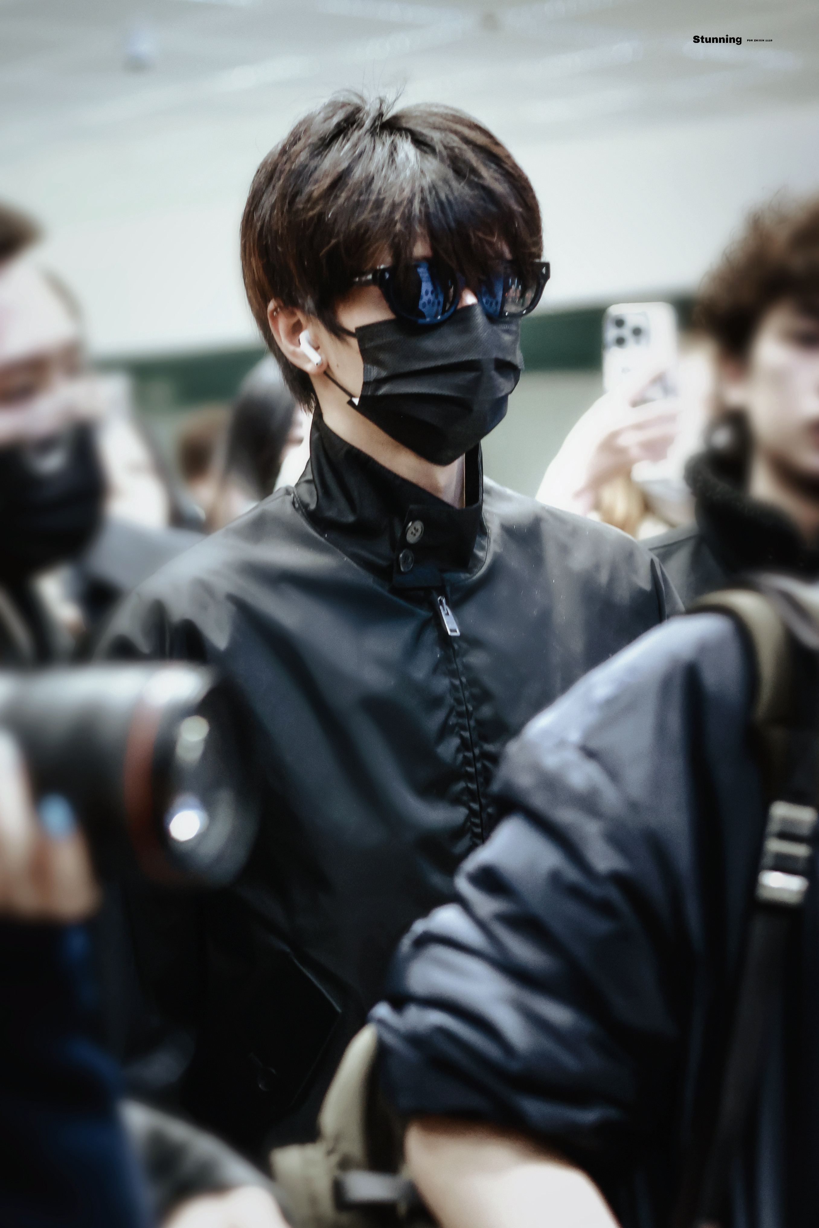 朱志鑫AllBlack😎朱志鑫Prada米兰女装秀朱志鑫Prada米兰时