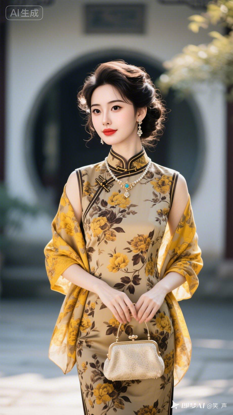 优雅旗袍，复古韵味，尽显东方美！