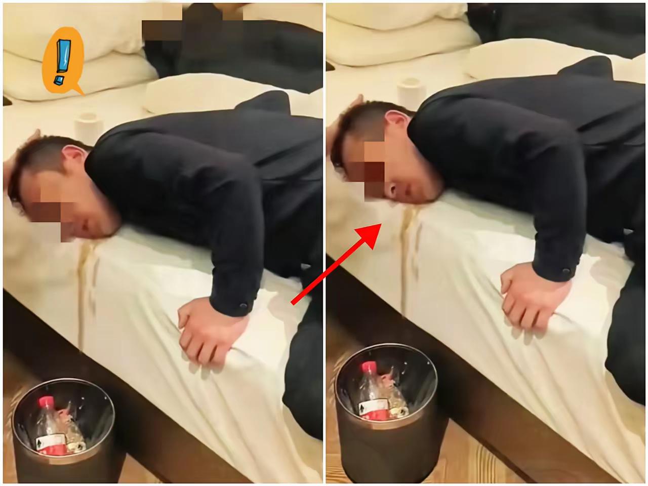 太心痛了！肝癌大哥跟白酒杠上了，愣是把医嘱当耳旁风，偷摸灌下一斤白的直接趴窝。
