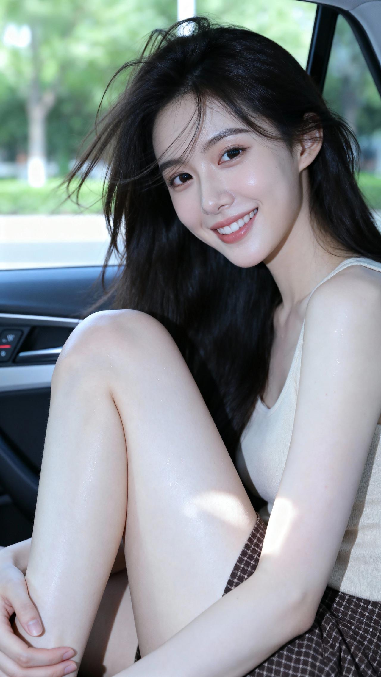 甜美女孩清纯摄影写真秦青寒