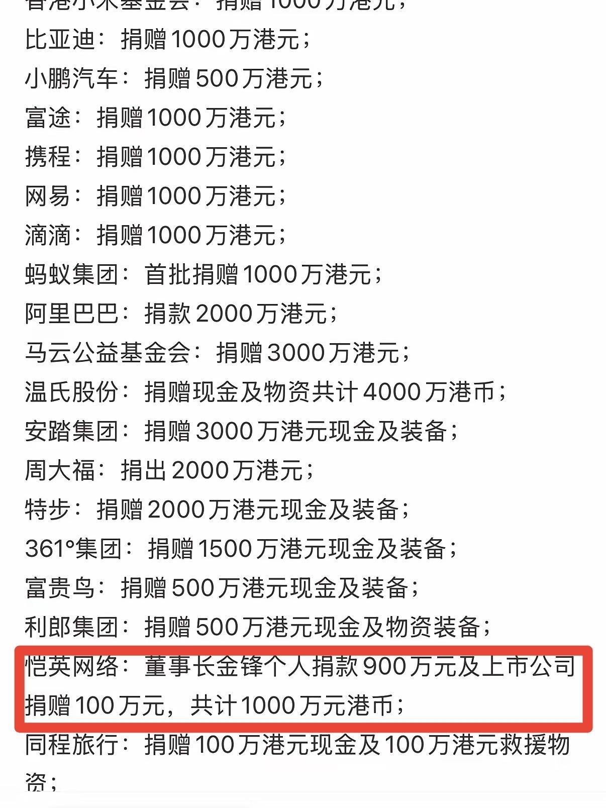香港大埔火灾捐款名单里，一行小字极易被滑走：个人捐款九百万元。名字却陌生——金锋