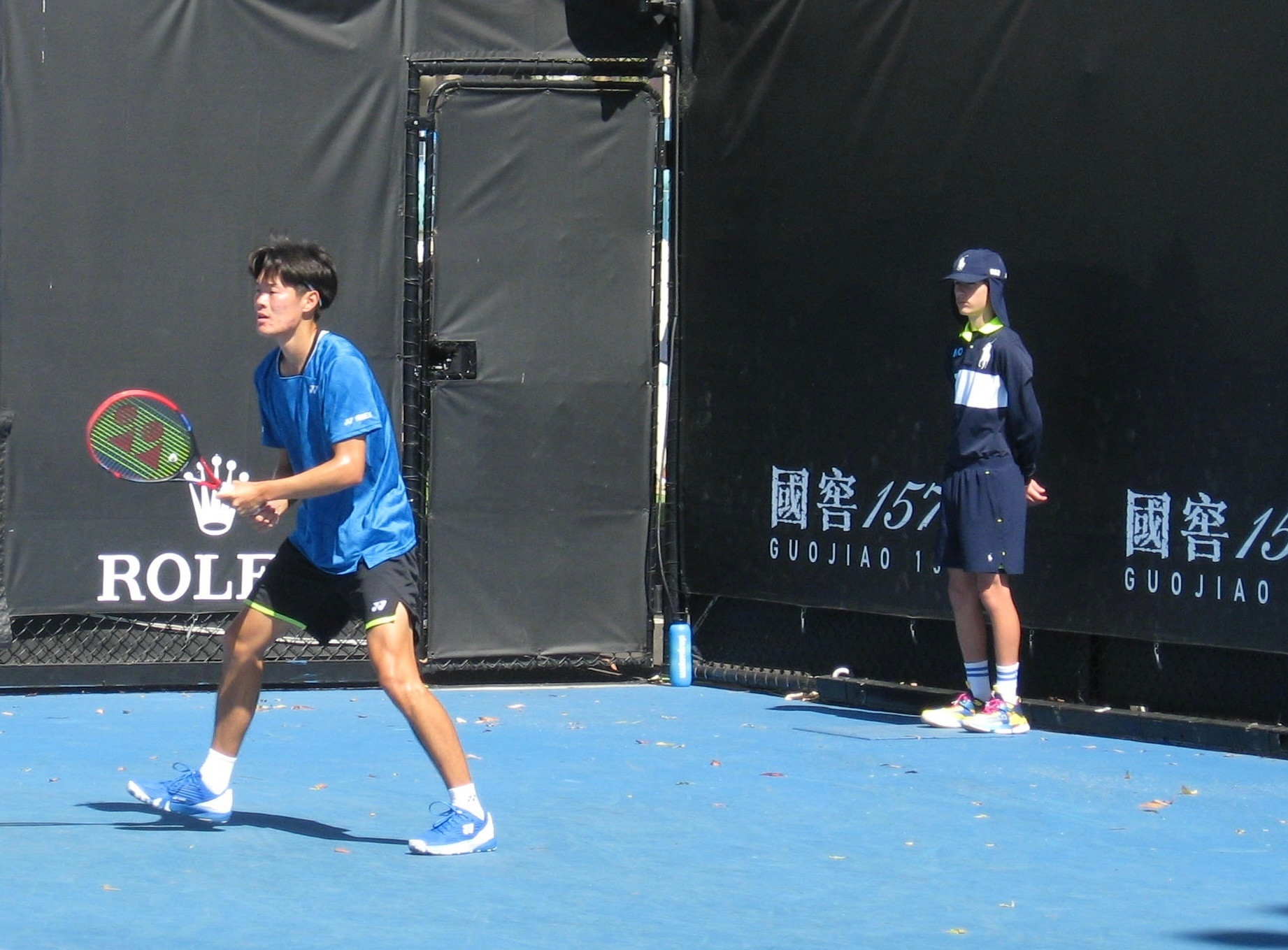 澳网2026澳网男单第二轮，上一场击败科达拿下大满贯正赛首胜的华裔选手郑瑞，在