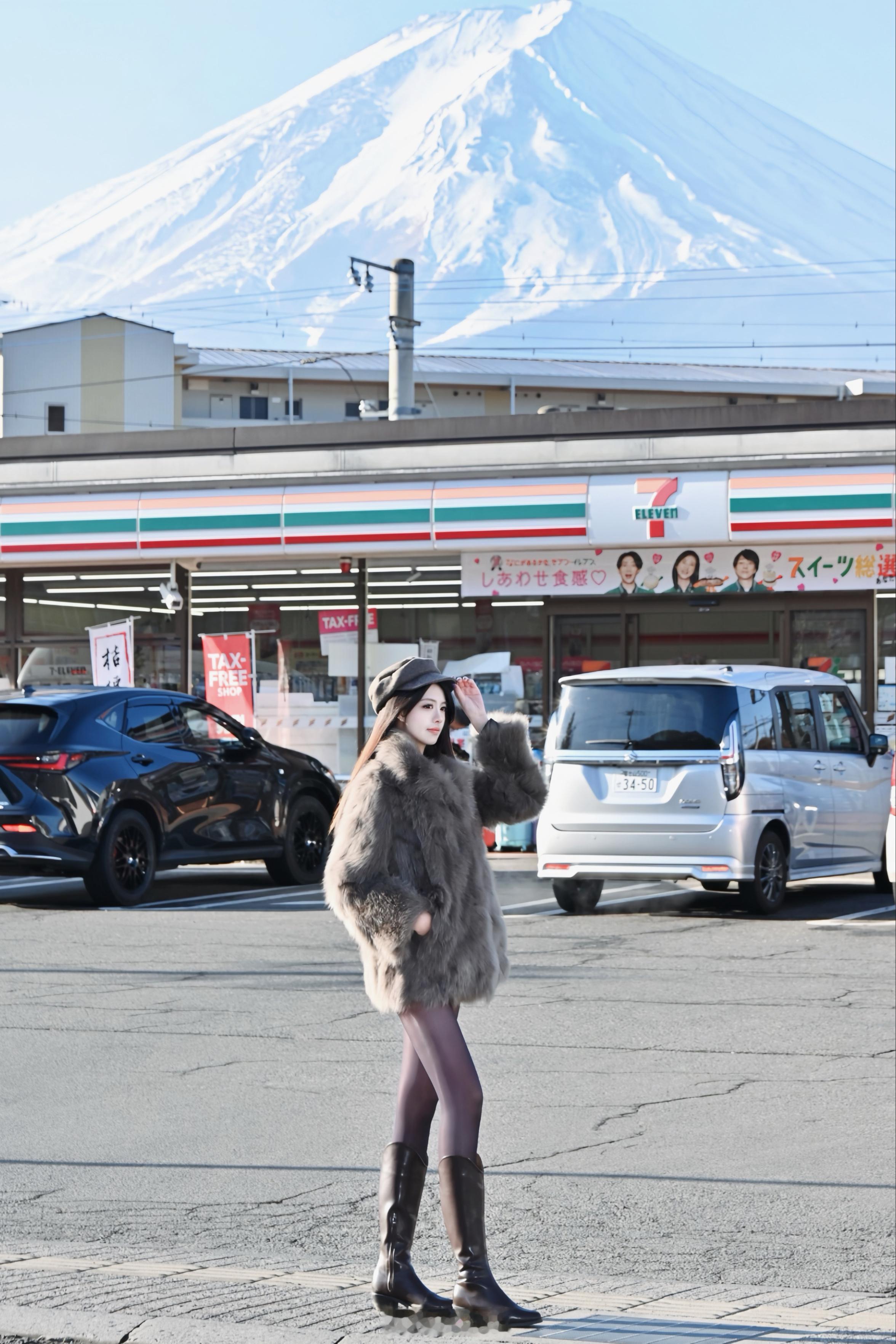 大自然是巨大的能量场日本·富士河口湖