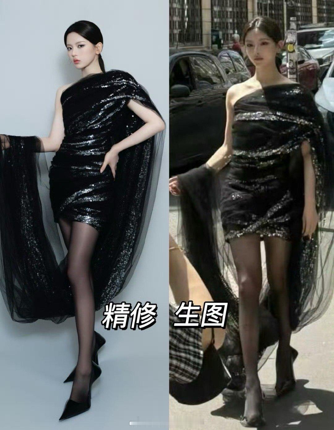 杨超越这精修和生图毫无差别​​​
