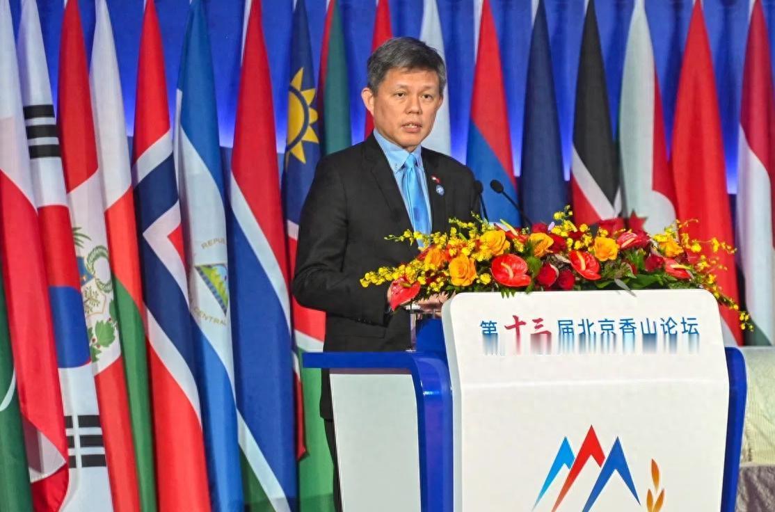 近日，新加坡防长陈振声引用孟子名言，要中国“以德服人”。而中方专家吴士存一句话点