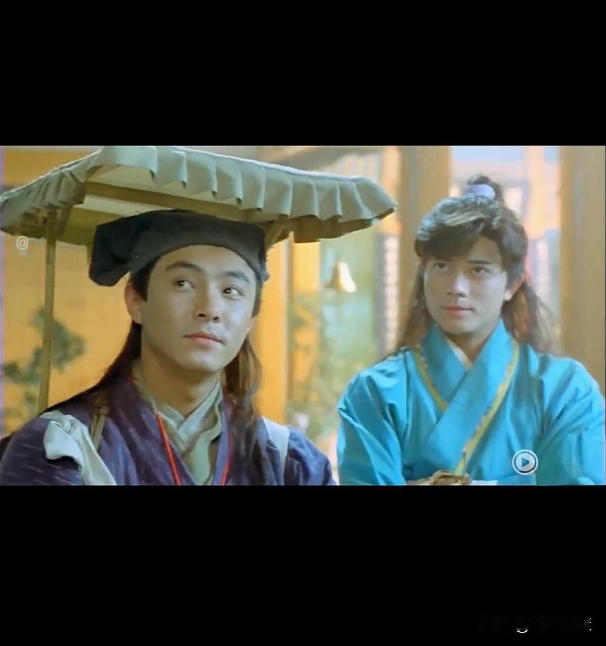 那时候的郭富城跟张卫健真的是巨帅,堪称陌上人如玉,公子世无双。大家还记得他们这