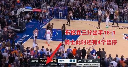 故意的！骑士教练阿特金森赛后表示：我不喜欢叫暂停，你懂的！NBA季后赛东部决