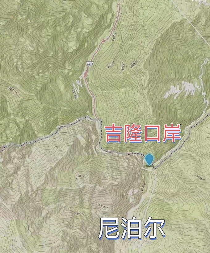 吉隆口岸位于西藏自治区日喀则地级市吉隆县吉隆镇，吉隆口岸并不在吉隆县城宗嘎镇。很多人听到吉隆口岸，还