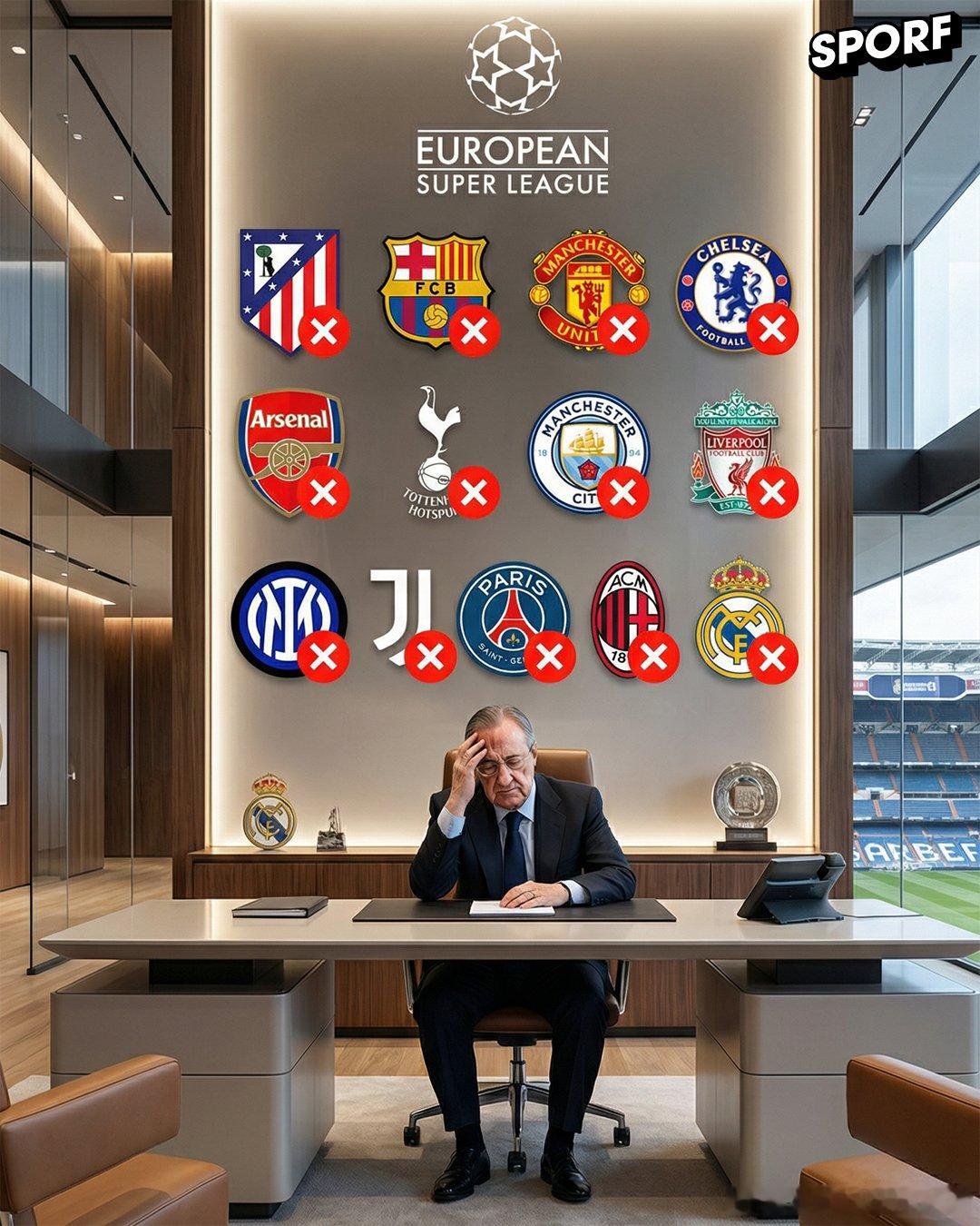 欧超彻底终结！皇马官方确认与欧足联达成和解协议，欧超联赛中已经没有球队。4天前，