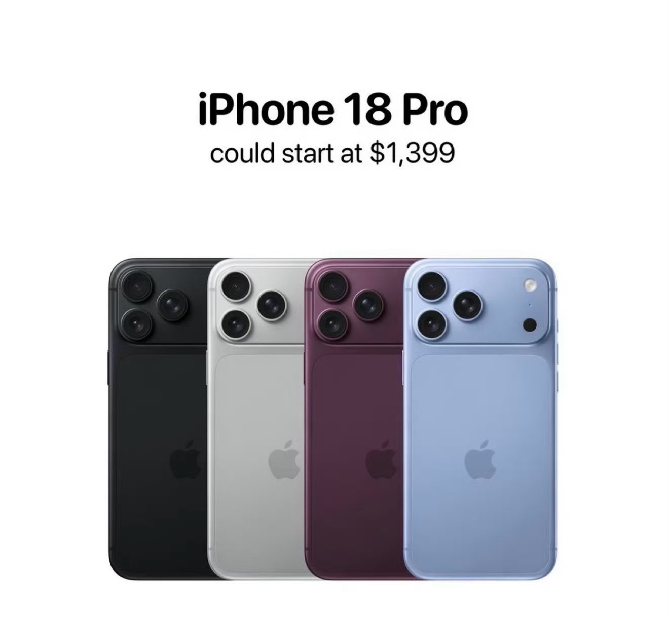 你能接受iPhone18Pro万元起售吗抢首发，然后转手卖掉，赚个大几百，待到第