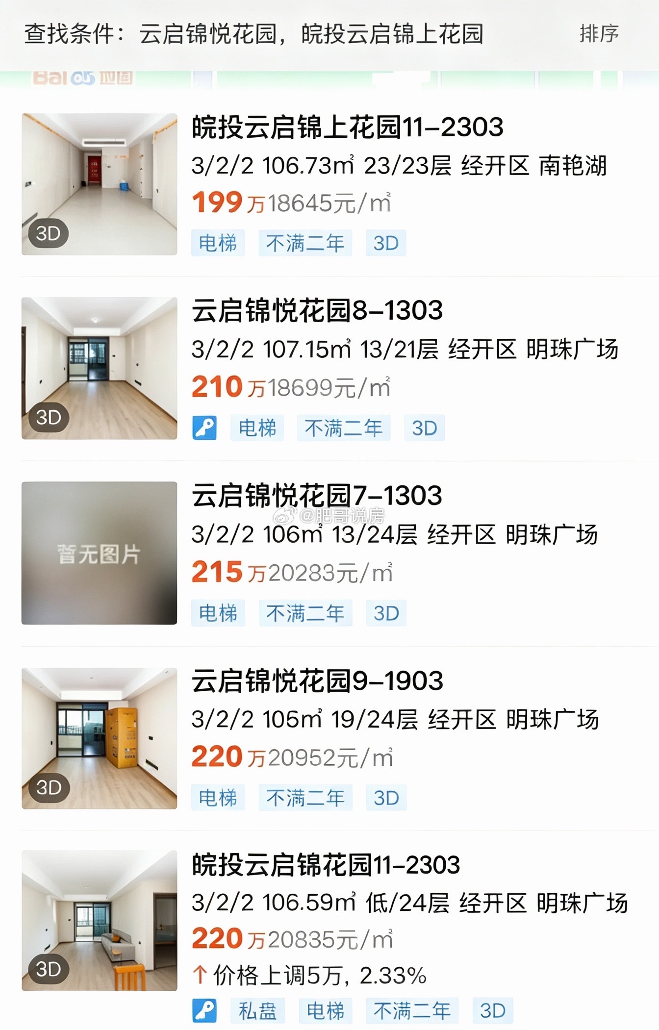 锦上锦悦105户型近期房源价位真不低，势头再好些的话，锦悦剩下的138平小高也能走走量了。合肥身边事