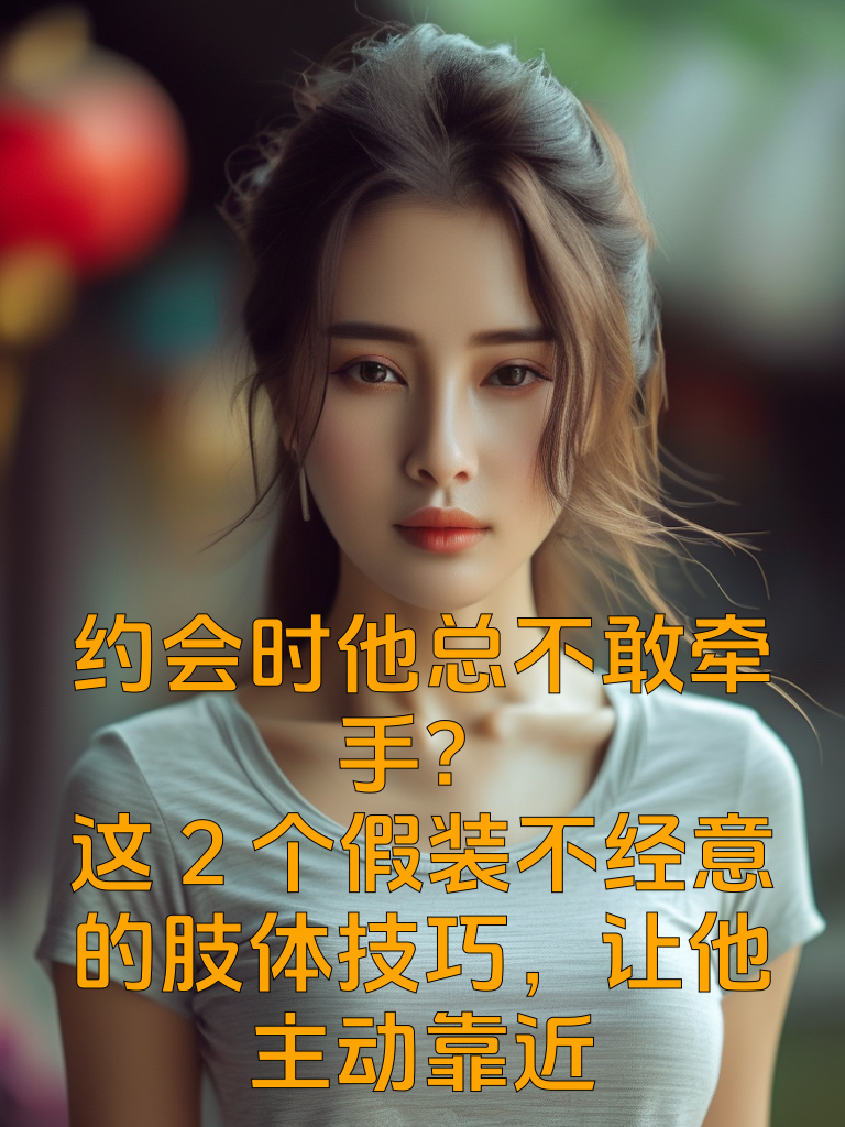 约会时他总不敢牵手？这2个'假装不经意'的肢体技巧，让他主动靠近