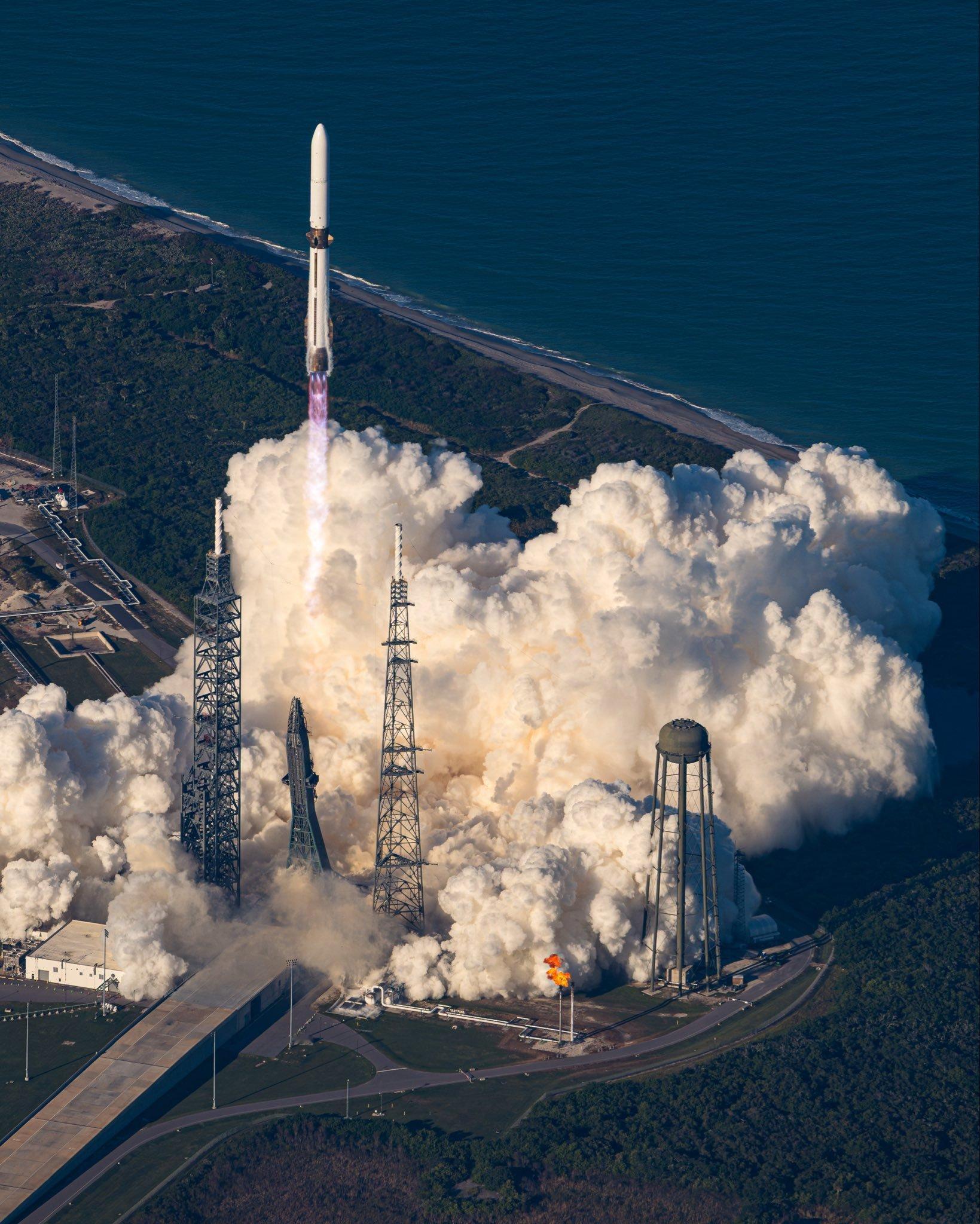 今天04:55，BlueOrigin在卡纳维拉尔太空军基地LC-36，使用Ne