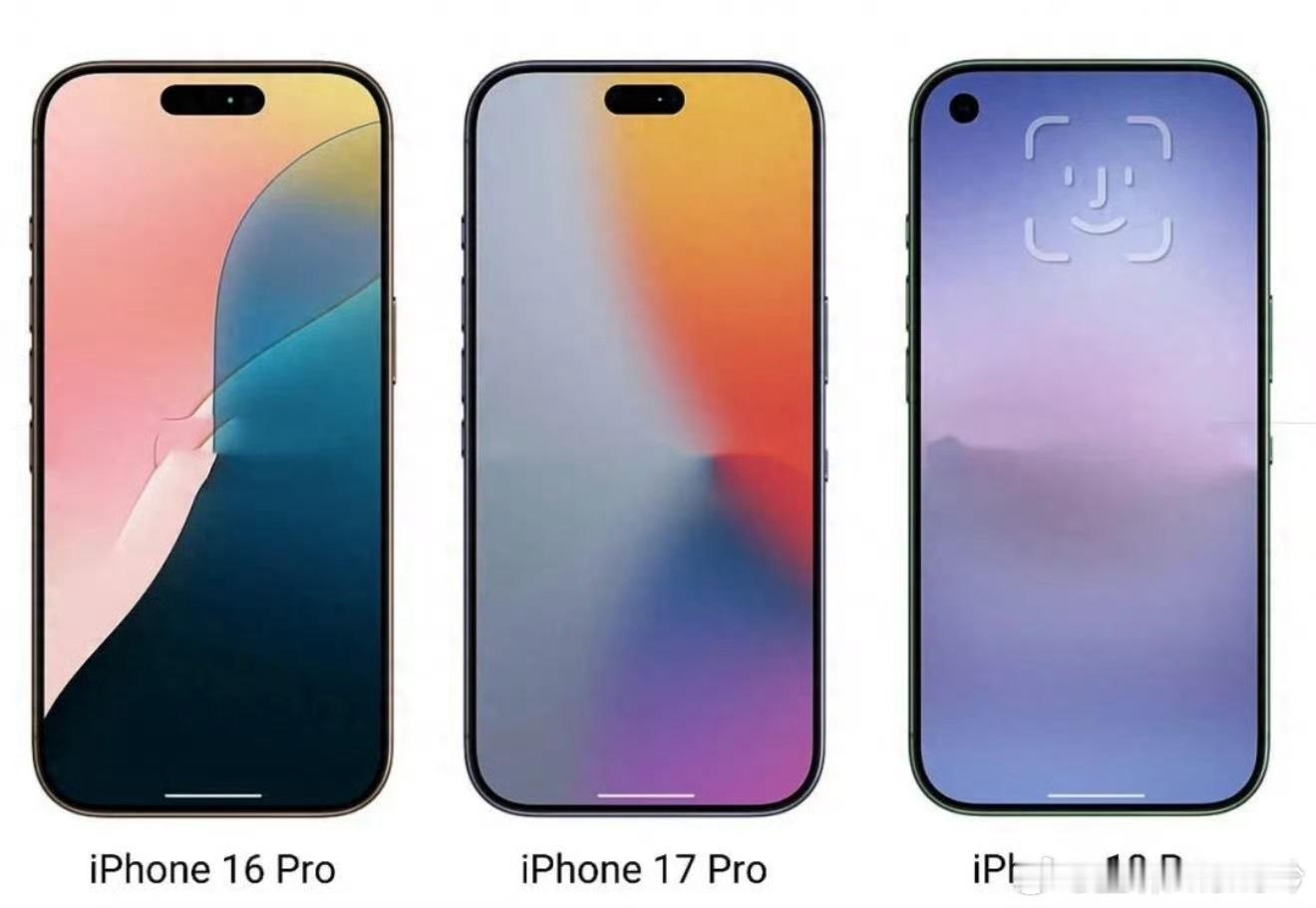 iPhone18系列确认测试屏下FaceID不是，这左上角挖孔也太像几年前的安