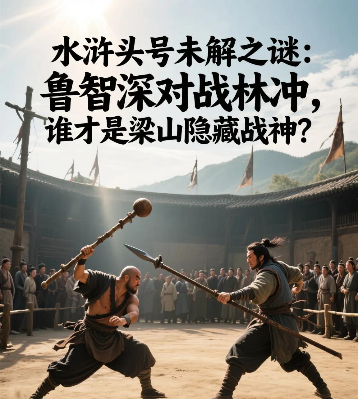 水浒头号未解之谜：鲁智深对战林冲，谁才是梁山隐藏战神？每次灯下展读《水浒》，总