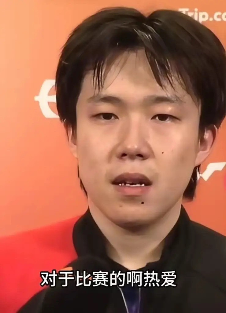 王楚钦4:3险胜日本小将松岛辉空！赛后他称赢得很侥幸，松岛发挥出色，前几局自己办