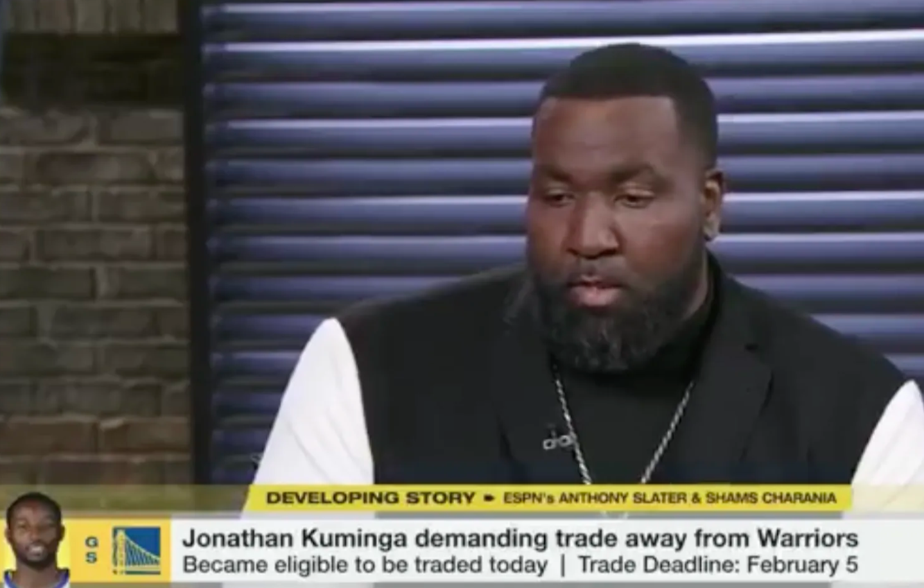 近日，前NBA球员肯德里克-帕金斯在一档节目中谈到了勇士队。帕金斯表示：“自从